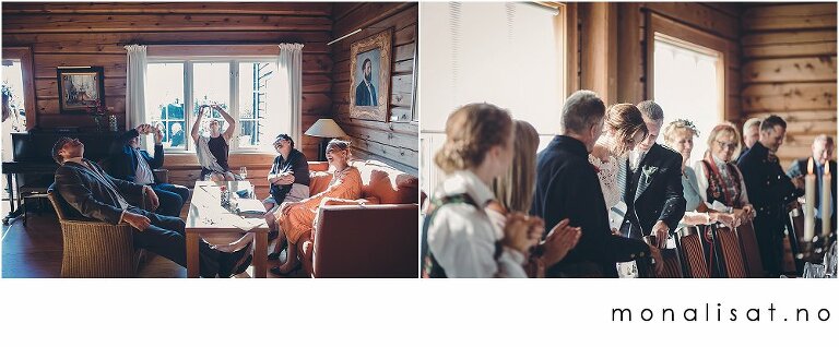 Bryllup på Soria Moria hotell, Askeladdens hus i Oslo