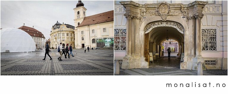 Old town Sibiu, Romania