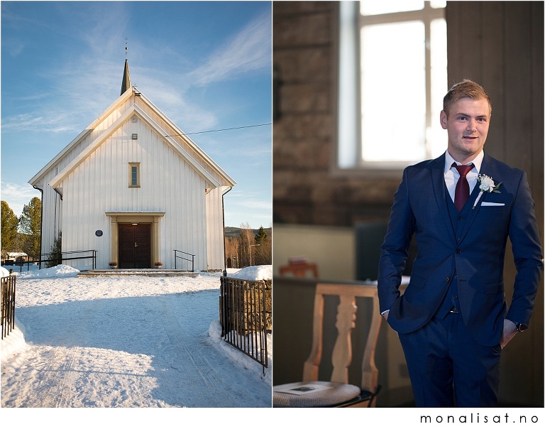 Bryllup i Hurdal kirke