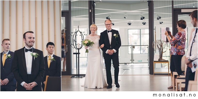 Bryllup i Hønefoss kirke